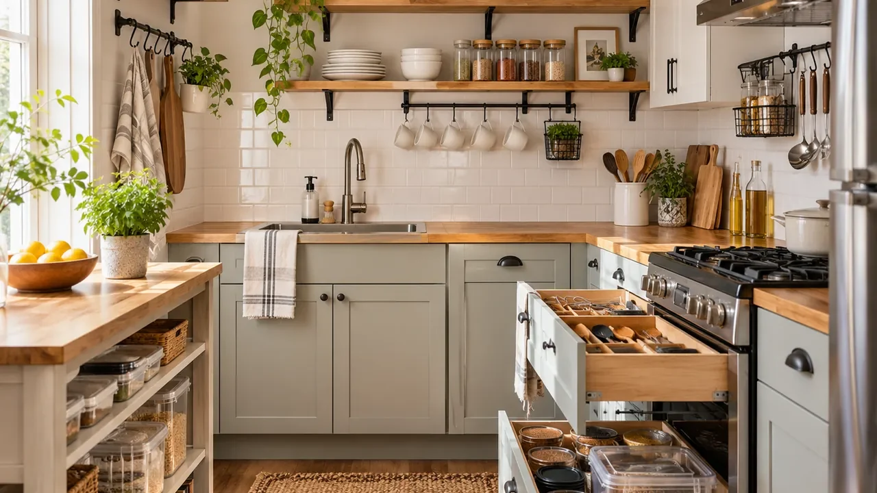 How to Organize a Small Kitchen for Everyday Use