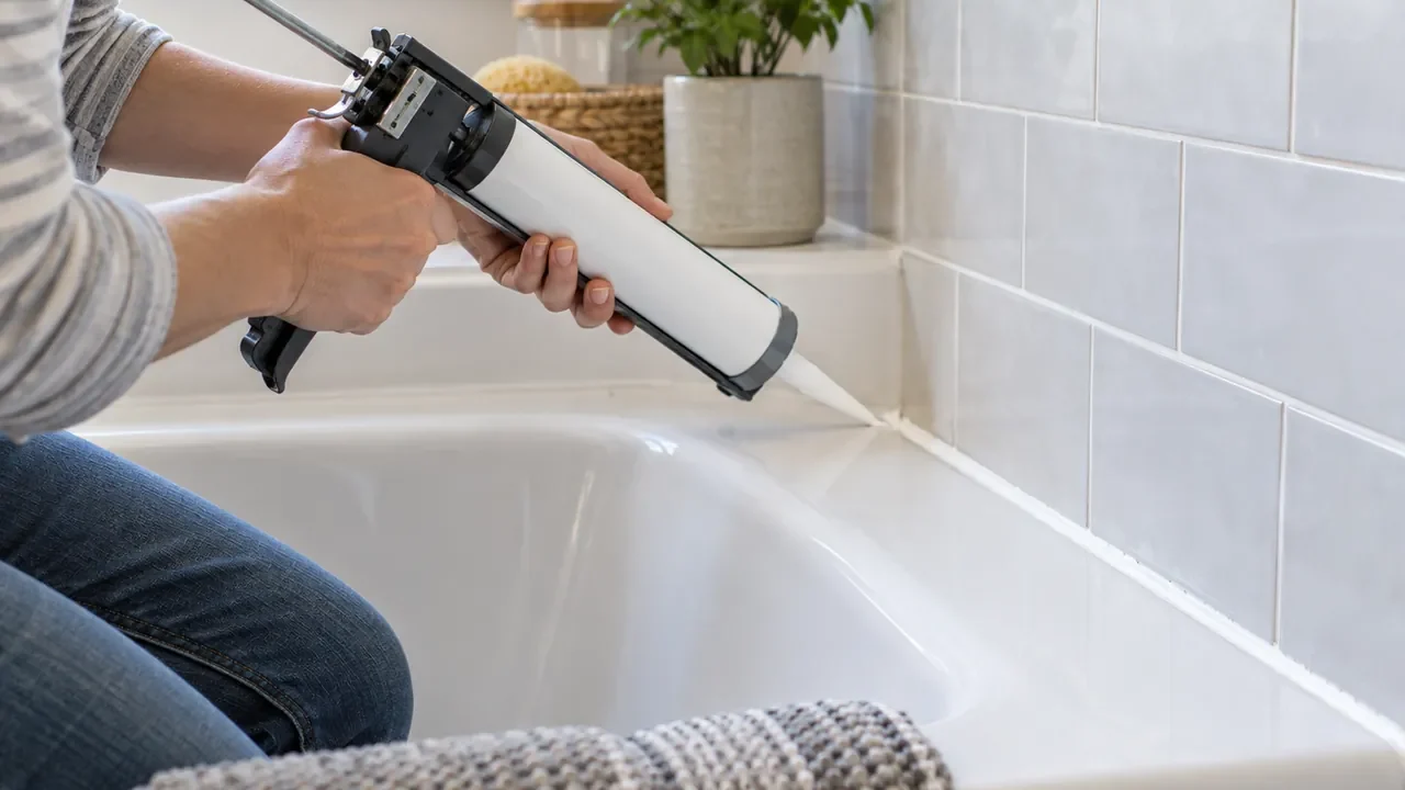 Beginner Guide to Re-Caulking Small Gaps Around the Home
