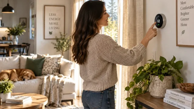How to Reduce Heating and Cooling Waste at Home