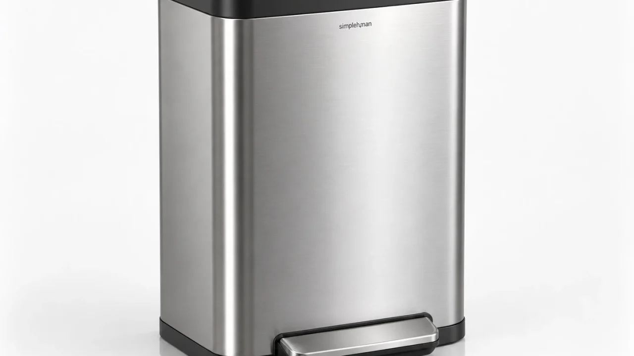 Simplehuman 45L Rectangular Step Can Review: Premium Trash Can or Overkill?