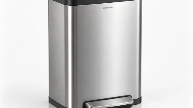 Simplehuman 45L Rectangular Step Can Review: Premium Trash Can or Overkill?